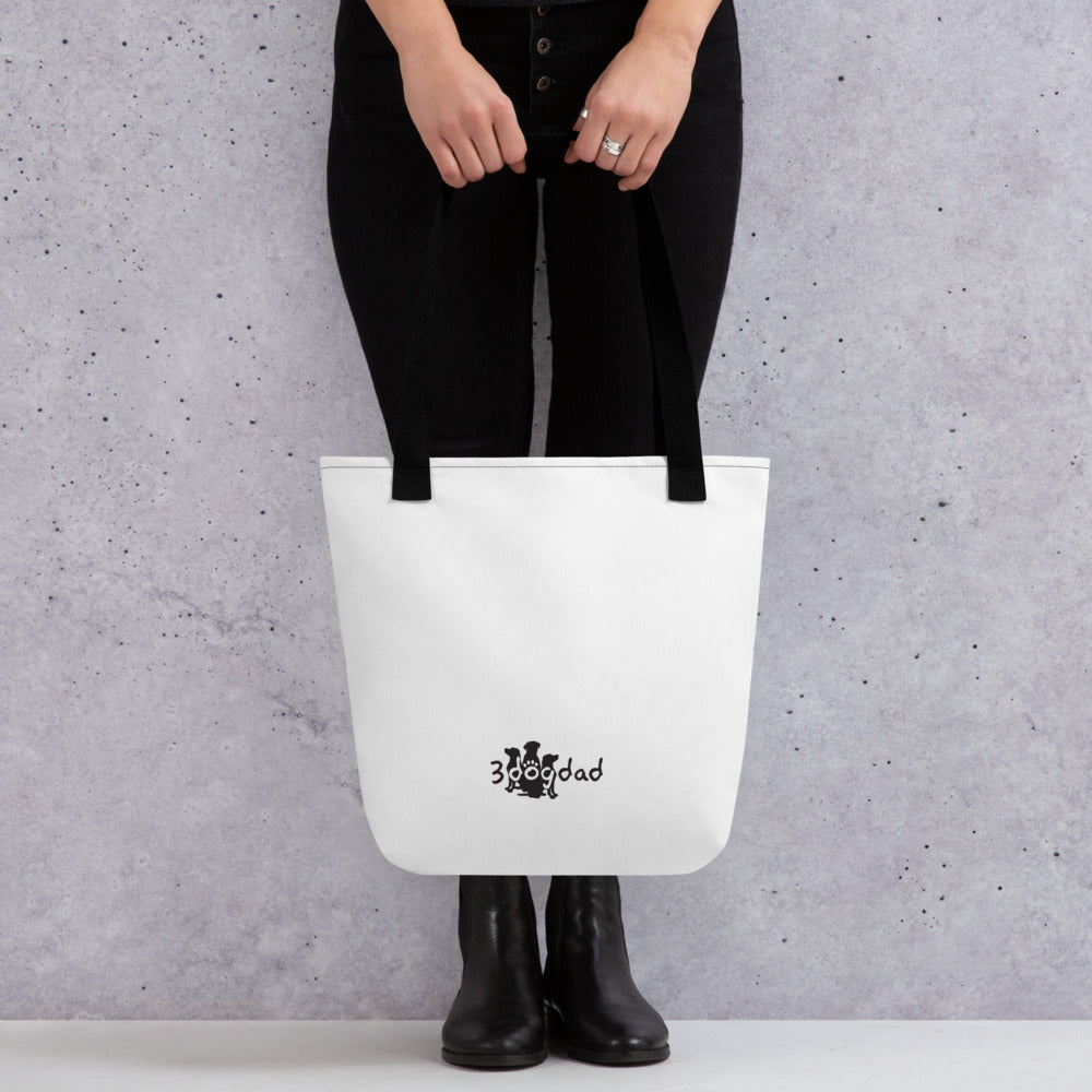 Paw Print tote bag