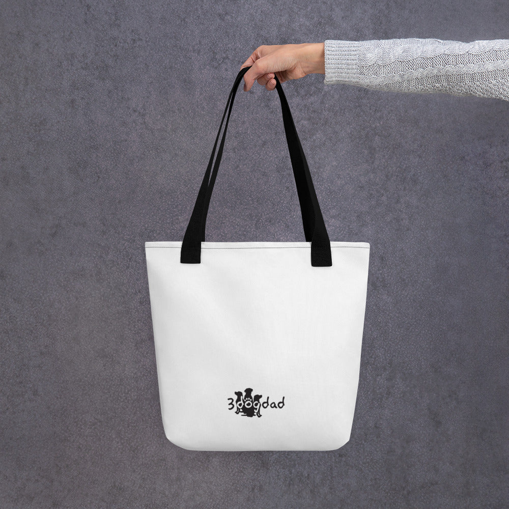 Paw Print tote bag