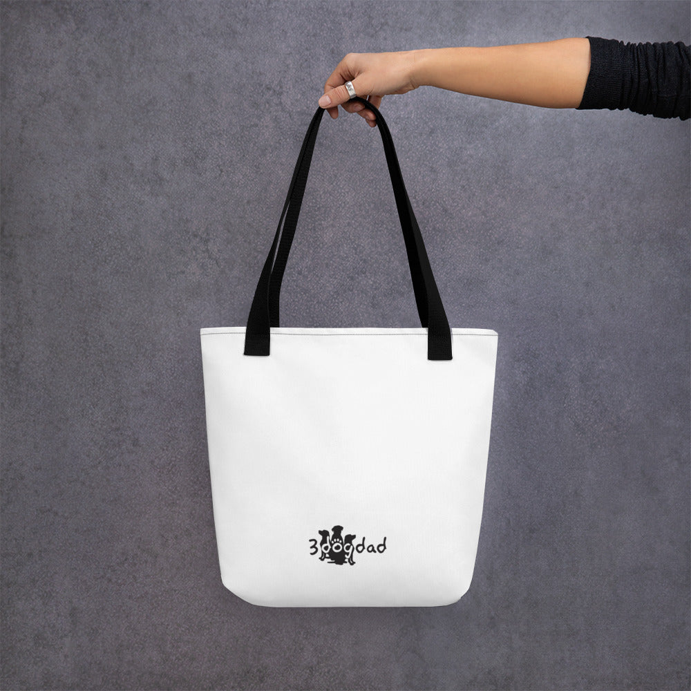 Paw Print tote bag