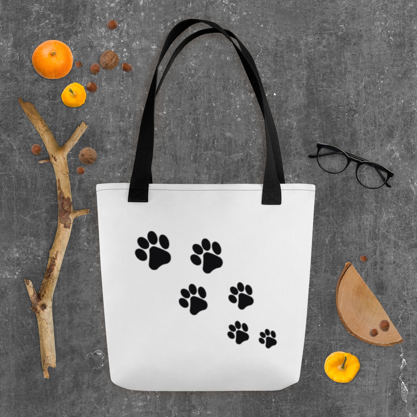 Paw Print tote bag