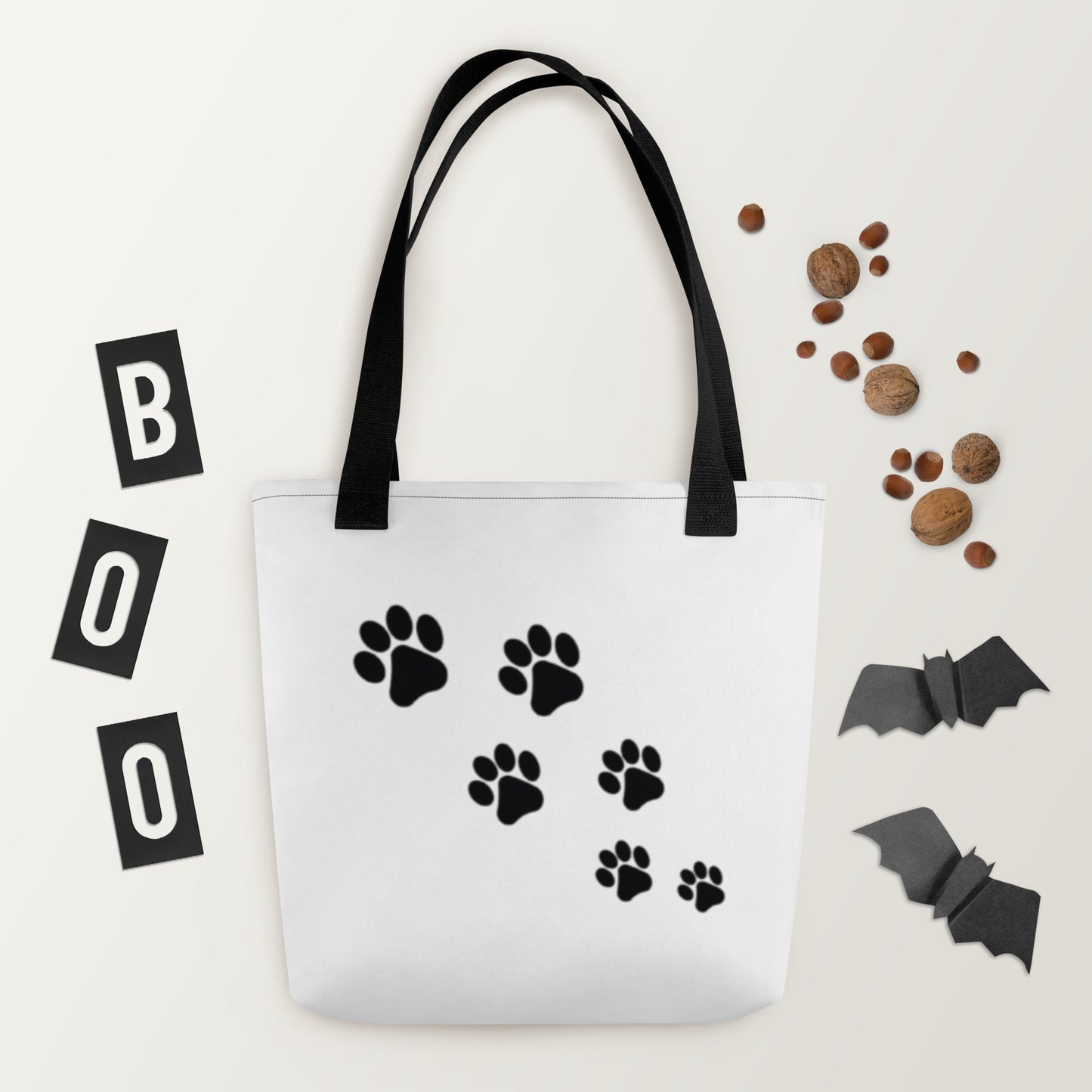 Paw Print tote bag