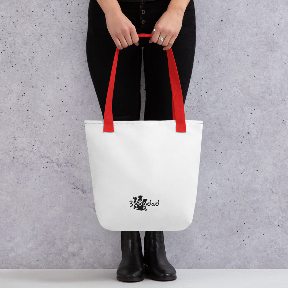 Paw Print tote bag