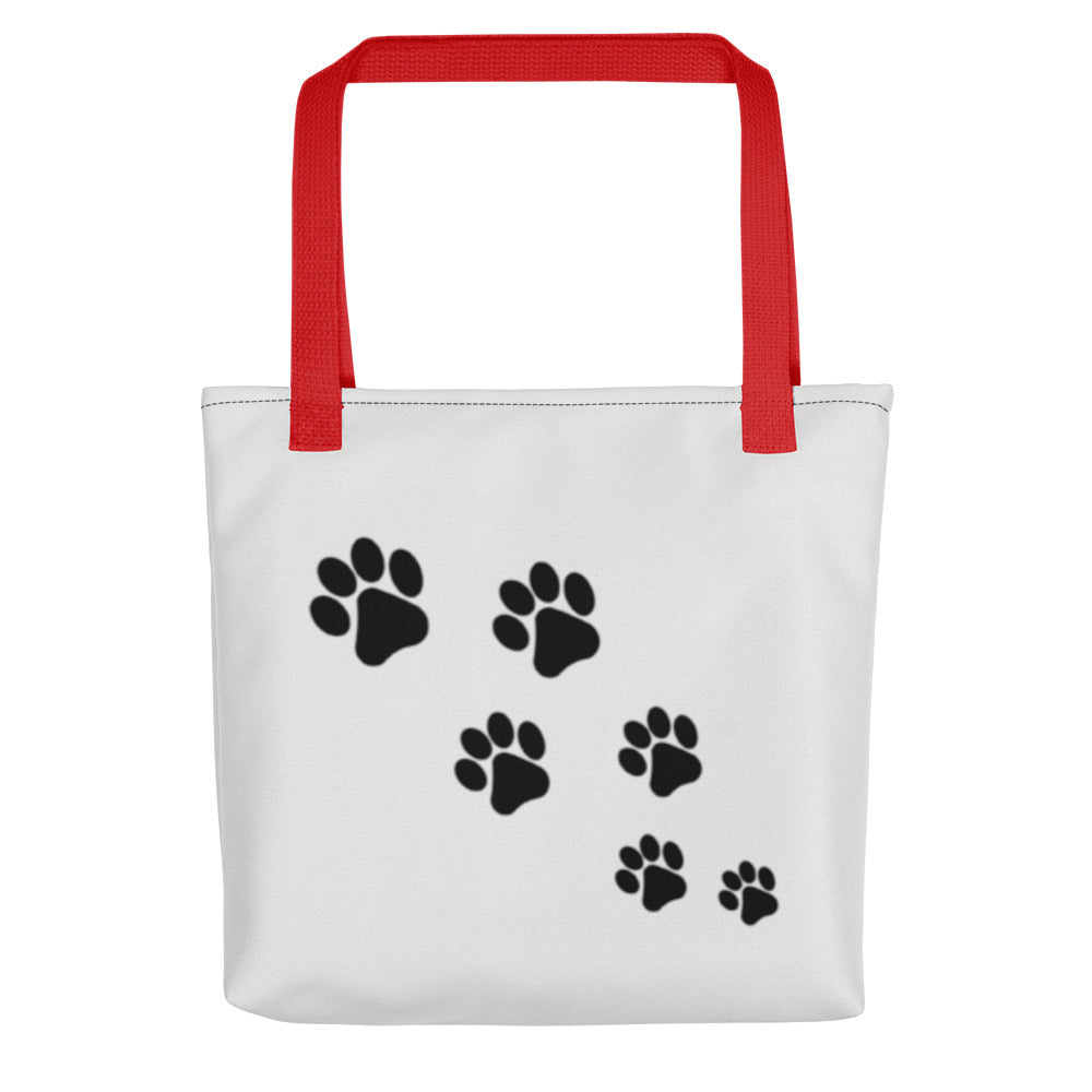 Paw Print tote bag