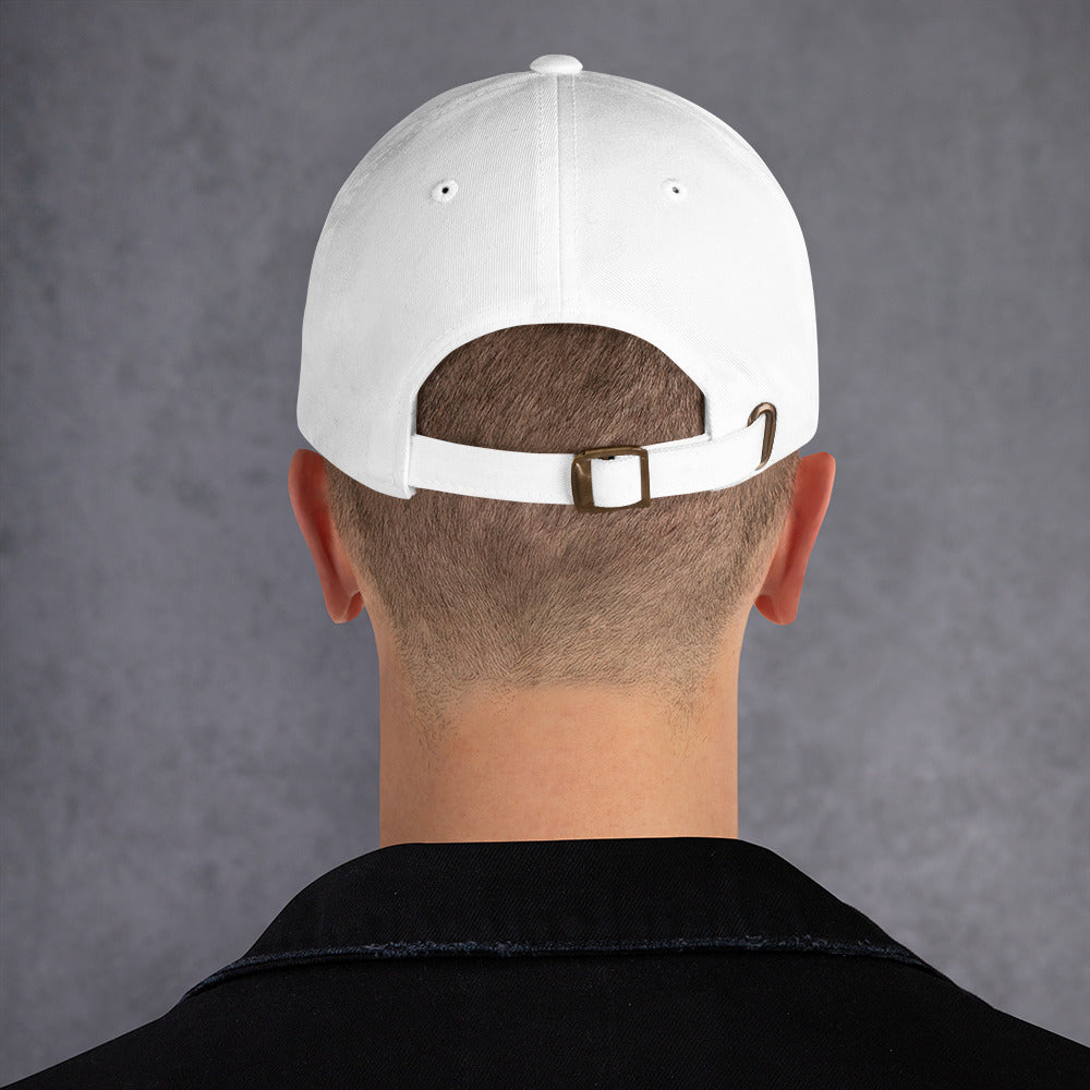 Dad Hat Full Logo White