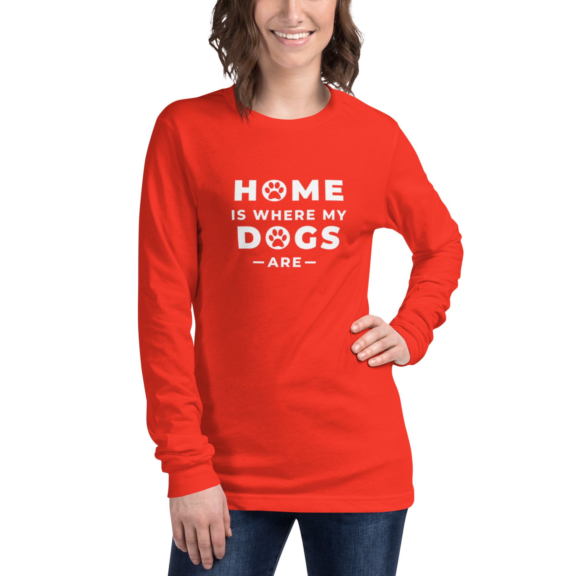 Graphic tee Home is where my dogs are