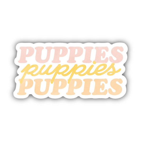 Puppies sticker